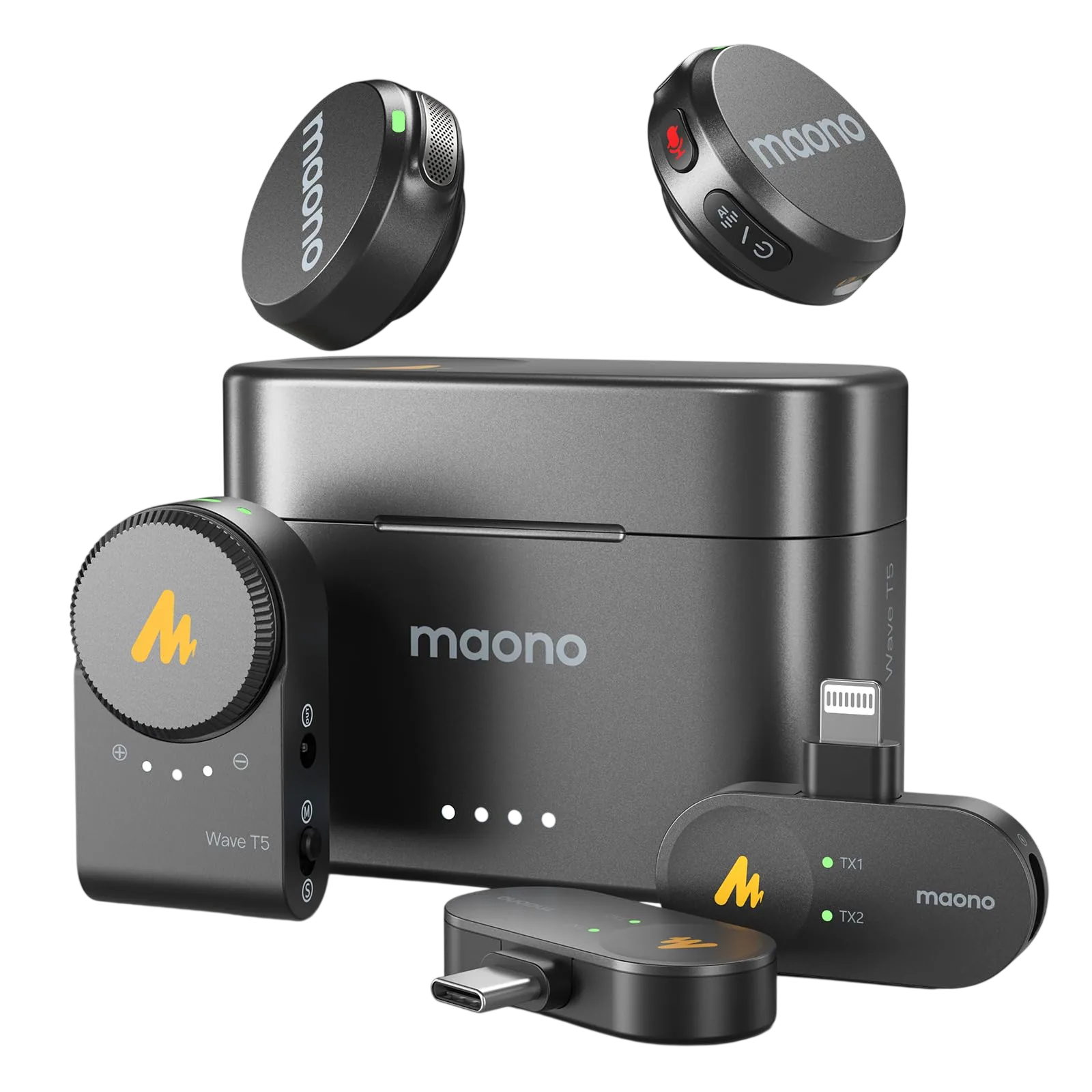Kit de microfones Maono Wave T5